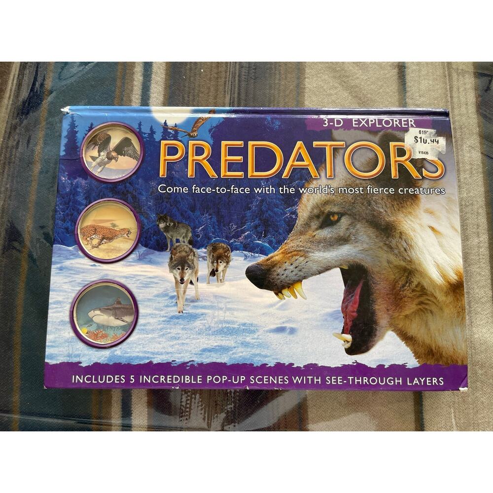 Predators 3-D book